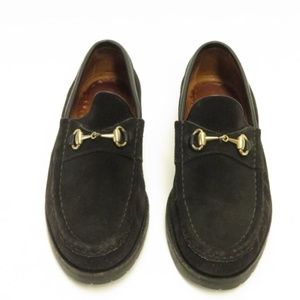 Gucci Horsebit Loafer Black Suede